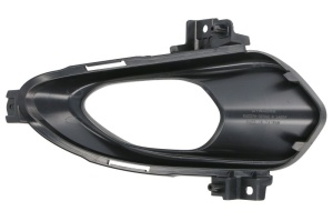 Grila ventilatie bara fata dreapta potrivit KIA CEED II JD 2012-2015 - (cu orificii lampa ceata, abs, negru, BASIS) - Img 2