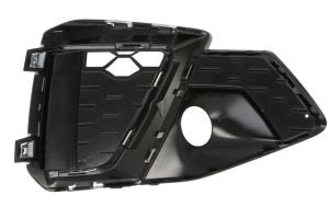 Grila ventilatie bara fata stanga potrivit AUDI A4 B9 dupa 2019 - (plastic, negru/gri, S-LINE) - Img 2