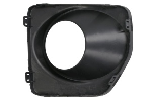 Grila ventilatie bara fata stanga potrivit SUZUKI IGNIS III dupa 2020 - (cu orificii lampa ceata, negru) - Img 2