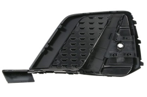 Grila ventilatie bara protectie fata dreapta potrivit AUDI A1 GB dupa 2018 - (cu dungi crom, S-LINE) - Img 2