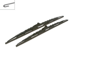 Lamela stergator fata (la cutie, 2 buc) cadru cu spoiler NR. 652S TWIN 650/600mm - Img 4