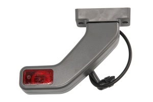 Lumina clarificare dreapta, rosu, R5W, brat lung, 12/24V potrivit IVECO EUROCARGO I-III 01.91-09.15 - Img 1