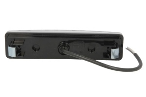 Lumina delimitare stanga/dreapta, forma: dreptunghiular, portocaliu, 4 LED, inaltime 43mm; latime 180mm lungime cablu 220mm, 12/24V (IP66/IP68) potrivit SCANIA 4, G I, P I, R I, T 05.95-05.19 - Img 2
