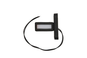 Lumina delimitare stanga/dreapta, portocaliu/rosu/alb, LED lungime cablu 240mm, brat scurt, 12/24V (tip: neon) - Img 2