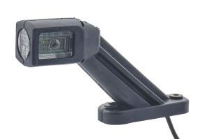 Lumina delimitare stanga, rosu/alb/galben, LED, inaltime 102mm; latime 35mm; adancime 35/183mm, lungime cablu 500mm, 12/24V (IP6K9K) - Img 2