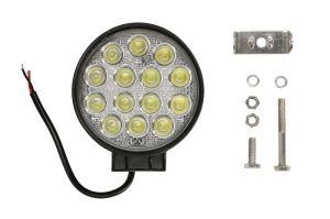 Lumina lucru (Epistar LED, 10-30V, 42W, 3360lm, numar elemente LED: 14x3W, adancime: 70mm, diametru: 117mm) - Img 1