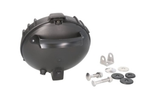 Lumina lucru (H3, 12/24V, 70W, adancime: 64mm, diametru: 159mm, carcasa din plastic; grilaj de plastic; intrerupator; maner metalic) - Img 2