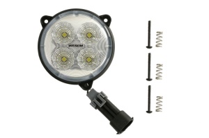 Lumina lucru (LED, 12/24V, 21W, 2000lm, numar diode: 4, adancime: 78mm, diametru: 87mm) potrivit NEW HOLLAND C, T4 POWER STAR, T4-TIER 4A, T5-TIER 4A, T6-TIER 4A, T8-TIER 4A, TD5, TL, TN, TS - Img 1