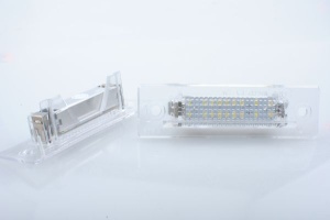 Lumina numar inmatriculare, culoare lumina: alb; set, 12V, cu aprobare circulatie potrivit PORSCHE 911, 911 TARGA 12.88-05.94 - Img 2