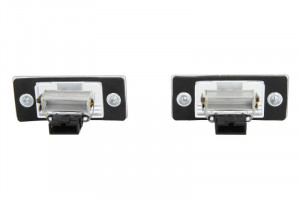 Lumina numar inmatriculare (LED, set) potrivit VW BORA, GOLF 4, GOLF 5, PASSAT B6, TIGUAN I, TIGUAN II, TOUAREG 1997-2019 - Img 2