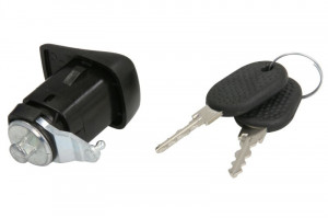 Maner usa Fata Dreapta/Stanga potrivit FIAT PANDA, PANDA/HATCHBACK 0.65-1.3D 1980-2004 - (cu cheie, extern, cu incuietoare, negru) - Img 2