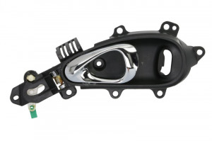 Maner usa Fata Stanga (interior, crom/negru) potrivit CHRYSLER PT CRUISER 1.6-2.4 06.00-12.10 - Img 1