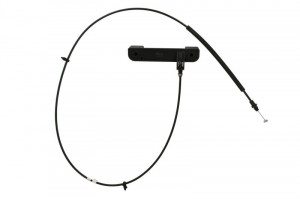 Maner usa potrivit FORD TRANSIT 2000-2013 - culisanta interior, cu cablu, negru - Img 2