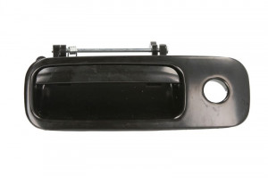 Maner usa Spate potrivit VW GOLF IV, SHARAN 7M, TRANSPORTER T5 1995-2009 - (exterior, cu gaura pentru incuietoare; negru/grund)