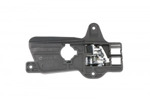 Maner Usa spate stanga potrivit HYUNDAI I20, I30; KIA CEE'D, CEE'D SW 2006-2012 - interior, negru/crom - Img 2
