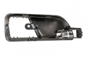 Maner usa spate stanga potrivit SKODA FABIA I, FABIA I PRAKTIK 2000-2007 - interior, negru/crom - Img 2