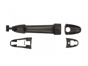 Maner usa Stanga/Dreapta Spate potrivit MERCEDES SPRINTER 906; VW CRAFTER 2E 2006-2018 - (exterior, cu gaura pentru incuietoare; negru) - Img 2
