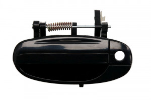 Maner usa Stanga Fata potrivit CHEVROLET AVEO II, AVEO/KALOS 2003-2011 - (exterior; negru/grund)