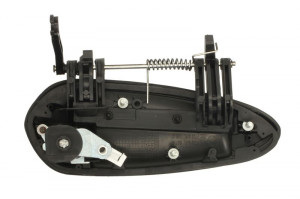 Maner usa Stanga Fata potrivit FIAT GRANDE PUNTO 199, PUNTO EVO, PUNTO II 188, PUNTO III 199 2003-2018 - (exterior, cu gaura pentru incuietoare; vopsit in grund negru) - Img 2