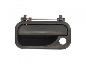 Maner usa Stanga Fata potrivit OPEL CORSA B, VECTRA B 1993-2003 - (exterior, cu gaura pentru incuietoare; negru)