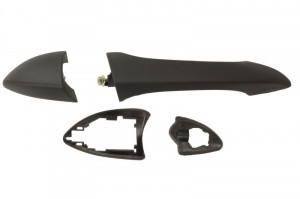 Maner usa Stanga Spate potrivit BMW X5 E53 2000-2006 - (exterior; textura neagra)