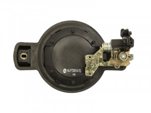 Maner usa Stanga Spate potrivit FIAT DOBLO I 2001-2010 - (exterior, cu gaura pentru incuietoare; negru) - Img 2