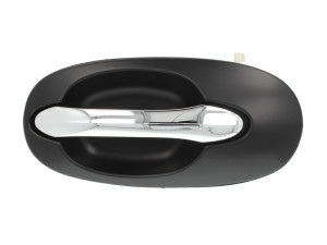 Maner usa Stanga Spate potrivit KIA CARNIVAL I, CARNIVAL II 1999-2006 - (exterior; crom/grund)