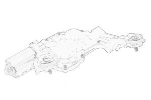 Motor stergator Spate potrivit KIA CEE'D 07.07-12.12 - Img 2