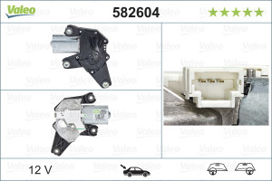 Motoras stergator Spate potrivit DACIA DUSTER, DUSTER/SUV, SANDERO; RENAULT DUSTER 06.08- - Img 4