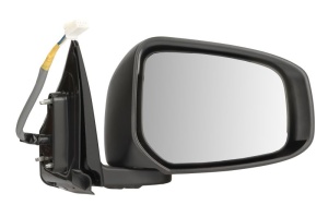 Oglinda dreapta (electric, convex, cu incalzire, acoperit, cu indicator) potrivit MITSUBISHI LANCER VIII 10.15-08.17 - Img 1