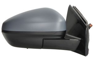 Oglinda dreapta electric, cu memorie, convex, cu incalzire, asistent la schimbarea benzii, grund, rabatabil electric, cu semnalizator, cu senzor temperatura potrivit OPEL GRANDLAND X 04.17-05.21 - Img 2