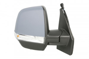 Oglinda dreapta potrivit FIAT DOBLO 2010-2014 - electrica incalzita, grunduita, cu senzor temperatura dubla - Img 2