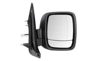 Oglinda dreapta potrivit NISSAN PRIMASTAR; OPEL VIVARO; RENAULT TRAFIC 2006-2016 - manuala, asferic, crom, grunduita