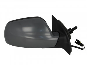 Oglinda dreapta potrivit PEUGEOT 307 2000-2007 - mecanica , grunduita, cu senzor temperatura - Img 2