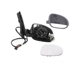 Oglinda dreapta potrivit VW GOLF 2005-2013 - electrica incalzita, grunduita