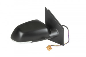Oglinda dreapta potrivit VW POLO 2005-2009 - electrica, incalzita, convex, cu carcasa, cu semnalizare