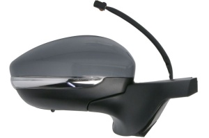 Oglinda exterioara dreapta potrivit CITROEN C3 III 2016-2020 - (electric, convex, cu incalzire, asistent schimbare banda, grund, cu semnalizator, cu senzor temperatura) - Img 2