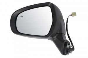 Oglinda exterioara stanga potrivit SUZUKI SX4 S-Cross dupa 2013 - (electric, convex, cu incalzire)