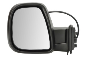 Oglinda exterioara stanga potrivita Citroen BERLINGO III; Fiat DOBLO III / E-DOBLO; Opel COMBO E; Peugeot PARTNER III, RIFTER; Toyota PROACE CITY dupa 2018 - convexa