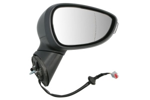 Oglinda laterala Dreapta (electric, asferice, crom) potrivit FORD B-MAX, FIESTA, FIESTA VI - Img 1