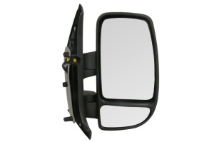 Oglinda laterala Dreapta (electric, convexa, incalzita, crom, mic de statura) potrivit NISSAN INTERSTAR; OPEL MOVANO A; RENAULT MASTER II, MASTER PRO - Img 1