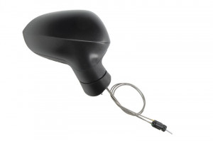 Oglinda laterala Dreapta mecanic, crom potrivit SEAT IBIZA IV, IBIZA IV SC, IBIZA IV ST - Img 2