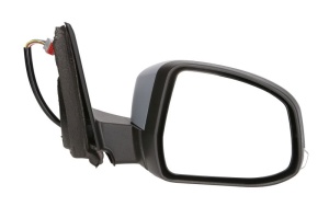 Oglinda laterala Dreapta potrivit FORD FOCUS II, FOCUS III, MONDEO IV, MONDEO V pana in 2014 - (electric, convexa, incalzita, crom)