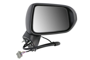 Oglinda laterala dreapta potrivit HONDA JAZZ II 2005-2008 - (electric, convex, cu semnalizare)