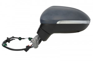 Oglinda laterala Stanga (electric, asferice, incalzita, crom, captuseala) potrivit VW GOLF VIII, PASSAT ALLTRACK B8, PASSAT B7, PASSAT B8 - Img 2
