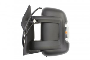 Oglinda laterala Stanga electric, mic, cu senzor de temperatura, bec w16w potrivit CITROEN JUMPER; FIAT DUCATO; PEUGEOT BOXER dupa 2006 - Img 1