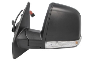 Oglinda laterala stanga potrivit FIAT DOBLO II; OPEL COMBO D 2014-2022 - (mecanica, convex) - Img 2