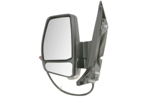 Oglinda laterala Stanga potrivit FORD TRANSIT / TOURNEO CUSTOM 2012-2017 - (electric; convexa, cu incalzire; pliabil electric, cu indicator)