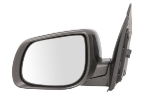 Oglinda laterala Stanga potrivit KIA PICANTO II TA 2011-2015 - (electric; convexa; captuseala, cu indicator)