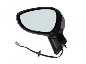 Oglinda stanga FORD FIESTA intre 2008-2013 electrica, incalzita, asferica, cu carcasa, cu semnalizare - Img 1